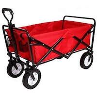 Picture of Folding Camping Multi-Function Shopping Cart R-2022 , Red