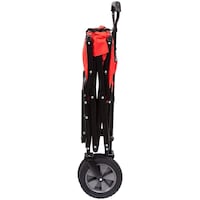 Picture of Foldable Shopping Hand Cart Trolley - Red