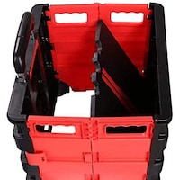 Picture of 25Kg Folding Shopping Trolley Storage Boot Cart Box