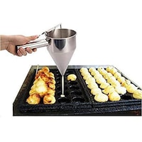 Picture of Premium Stainless Steel Pancake Batter Dispenser, Silver