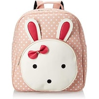 Picture of Bunny Polka Dots School Backpack for Kids