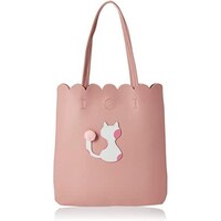 Picture of Cat Design Tote Bag Pink