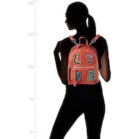 Picture of Girls Sequins Design Backpack Red