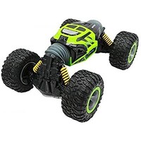 Picture of Hyper Actives Stunt Control Two Sided Rolling Rc All Terrain Car-Green