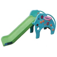 Picture of Galb Al Gamar Foldable Elephant Slide With Stairs Kids Play Fun