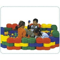 Picture of Galb Al Gamar Plastic Brick Building Blocks For Kids, 3-6 Years