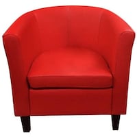 Picture of Jilphar Furniture U-Shape Designed Single Sofa, Red - JP5004A