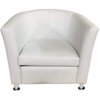 Picture of Jilphar Furniture U Shaped Single Sofa, White - JP5008-2