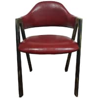 Picture of Jilphar Furniture Coffee Arm Chair With High Density Foam Sitting, Red - JP1077