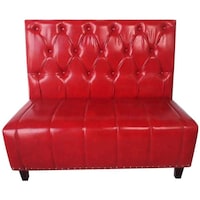 Picture of Jilphar Furniture Restaurant Leather Sofa Red - JP5021B