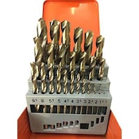 Picture of Lucus Hss Brad Point Drill Bit Set - 25 Pieces