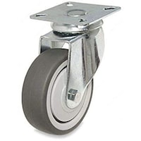 Picture of Dw 15 Series 2" & 3" Gray Tpr Wheel Top Plate Swivel Caster