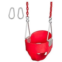 Picture of Toddler Swing Seat with Chain, Red