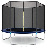 Picture of Kids Trampoline Fitness Equipment with Safety Net Enclosure, 6ft