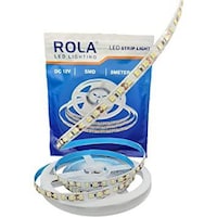 Picture of Rola 12V 2835 120 Led 5M Sticker Strip White Light With Metal Power Supply