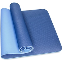 Picture of Sky Land Unisex Adult TPE Yoga Mat, EM-9304, Blue, 6mm