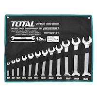Picture of Total Double Open End Spanner Set, 12 Pieces