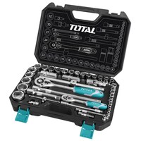 Picture of Total 1/2 Inch And 1/4 Inch Socket Set - 44 Pieces