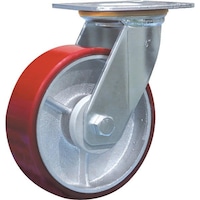 Picture of GLM Polyurethane Swivel Caster Wheel, WH30150PU, 6inch, Red