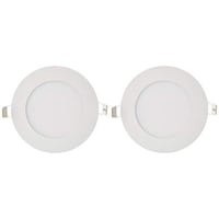 Picture of Al Friday Round 6500K Led Panel Lamp 4W White