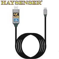 Picture of HAYSENSER USB C to HDMI Cable 4K, Black