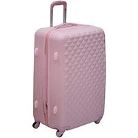 Picture of Morano Luggage Trolley Bags with Beauty Case Pink - 4 Pieces