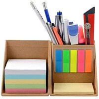Picture of Akflash Eco Friendly Sticky Notes Set With Pen Pencil Holder