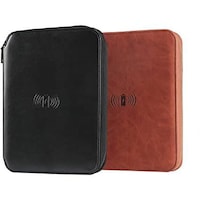 Picture of Akflash Leather Zipper design Notebook Power Bank