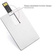 Picture of USB Flash Drive Credit Bank Card Shape Flash Drive Memory Stick