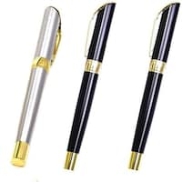 Picture of Akflassh SIMPLE Metal Roller Pen Gold and Silver Color