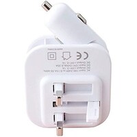 Picture of Akflash 2-in-1 Dual USB Port Car And Home Power Adapter
