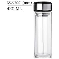 Picture of Akflash Insulated Double Wall Glass Bottle, 420ml