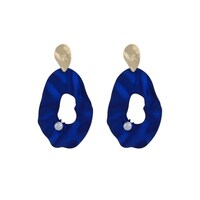 Picture of 2020 New Colorful Irregular Circle Earring Enamel Earring