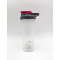 Picture of Fitness Shake Plastic Kettle Cup, 600ml, Pink