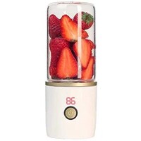 Picture of Small Electric Portable Juicer 6-Leaf Cutter Head White