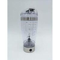 Picture of Auto Stirring Mug Bottle, 450ml, Silver & Clear