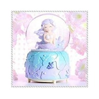 Picture of Sleeping Mermaid Crystal Glass Music Ball