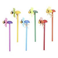 Picture of Daweigao B10009 Lady Bug Pencils, Set Of 12