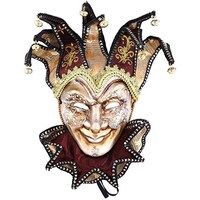 Picture of Daweigao Carnival Mask - B7321, Gold And Dark Brown