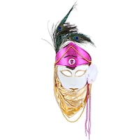 Picture of Daweigao Carnival Mask - B3899, Pink And Gold