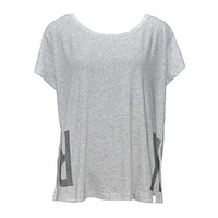 Picture of Reebok Women Short Sleeve T-Shirt Large, Grey