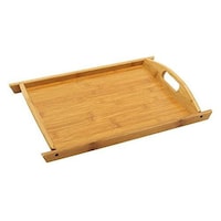 Picture of Yatai Bamboo Breakfast Tray with Handles, Brown