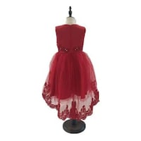 Picture of Girls Pinafore Dress Maroon