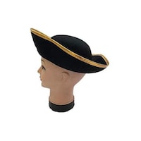 Picture of Kids Pirate Hat Black