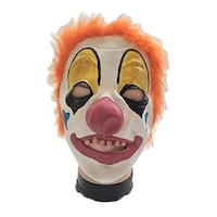 Picture of Masquerade Grimaces Clown Mask - Yellow