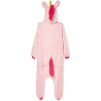 Picture of Unicorn Onesie Costume, Pink - BBYAA009