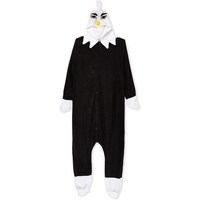 Picture of Falcon Onesie Costume, Black & White, XL