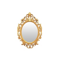 Picture of European Style Wall Mounted Mirror, Gold