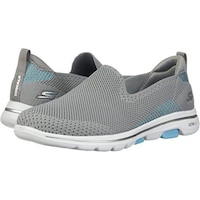 Picture of Skechers Go Walk 5 Prized Women's Shoes, Grey