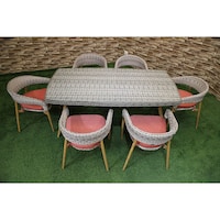 Picture of CFC Rattan Outdoor Wicker Garden Table Set
